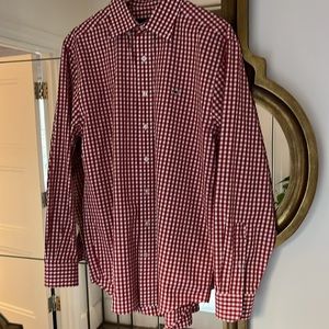 Vineyard Vines classic Christmas Gingham shirt